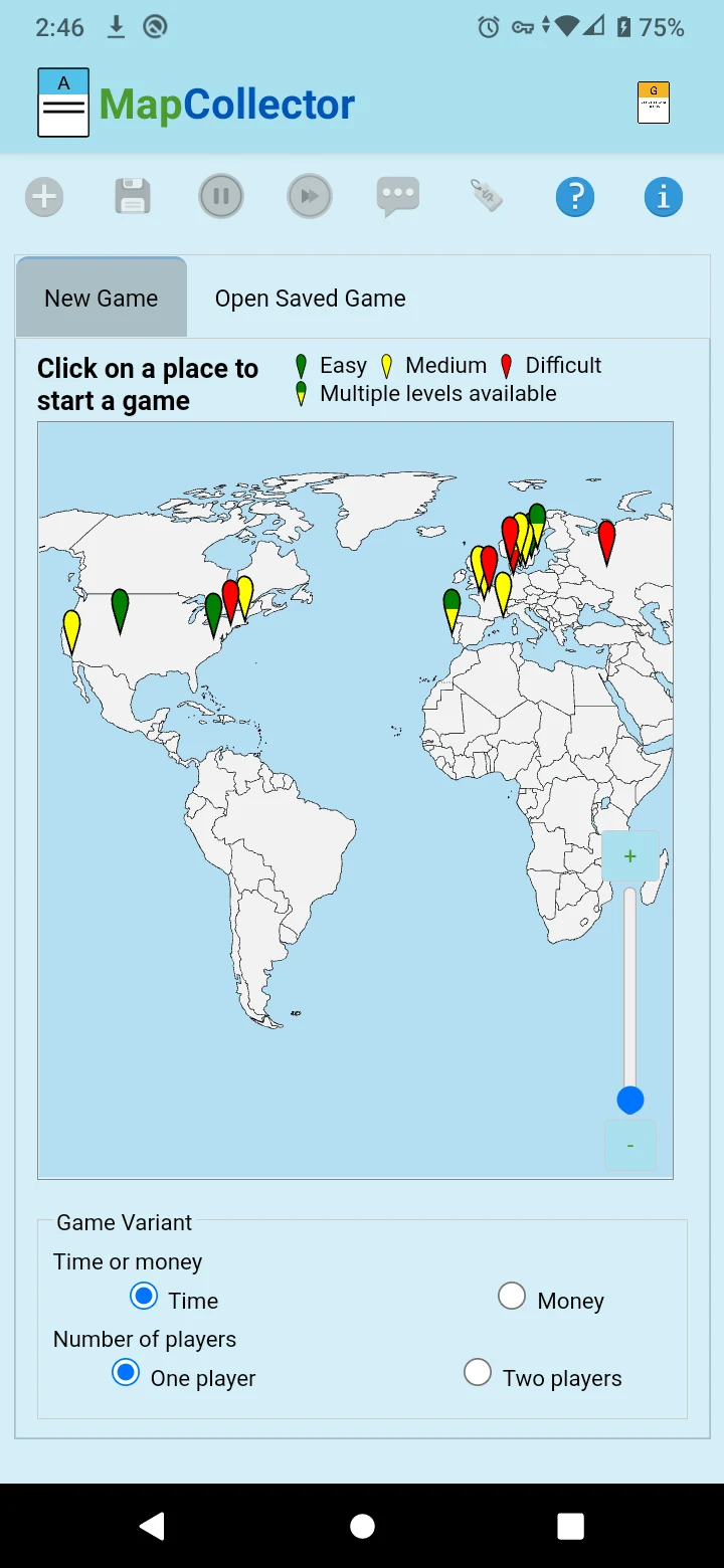 Map Collector screenshot