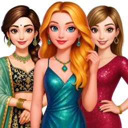 Biểu tượng Fashion Girl : Makeup Dress up